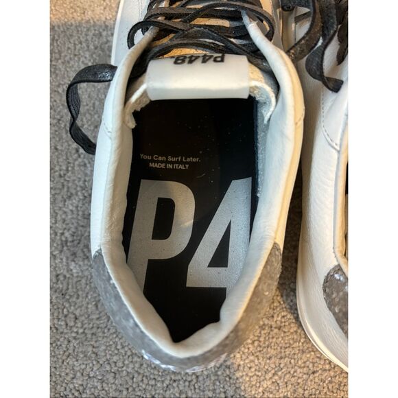 P448 JOHN MATTE/GLITTER sneaker Sz. 38, 7.5/8, $298 - Picture 10 of 12